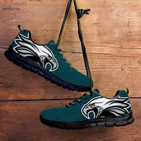 Load image into Gallery viewer, Designs by MyUtopia Shout Out:Philadelphia Fan Art Running Shoes,Kid&#39;s / 11 CHILD (EU28) / Green,Running Shoes
