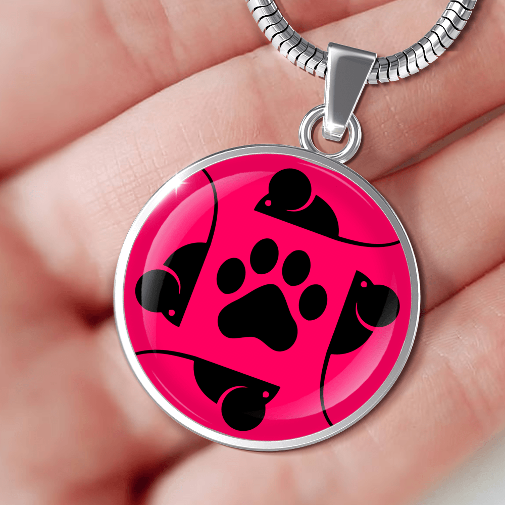 Designs by MyUtopia Shout Out:Pink Cat, Mouse and Paw print