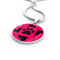 Load image into Gallery viewer, Designs by MyUtopia Shout Out:Pink Cat, Mouse and Paw print
