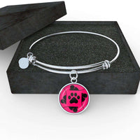 Load image into Gallery viewer, Designs by MyUtopia Shout Out:Pink Cat, Mouse and Paw print
