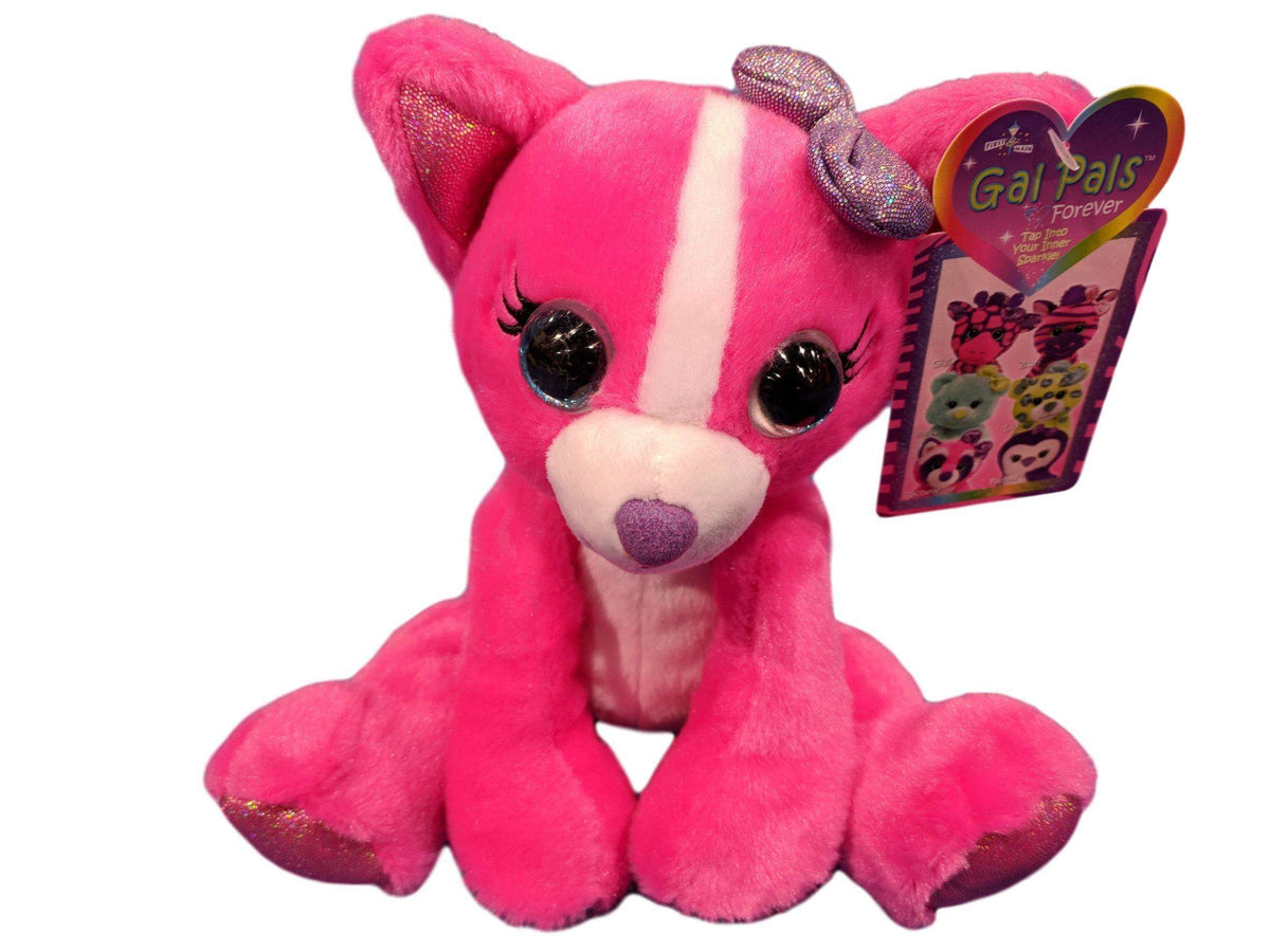 Designs by MyUtopia Shout Out:Pink Chihuahua Plush 7-inch Stuffed Animal Toy
