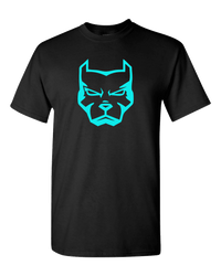 Load image into Gallery viewer, Designs by MyUtopia Shout Out:Pitbull Face Adult Unisex T-Shirt,Black / S,Adult Unisex T-Shirt
