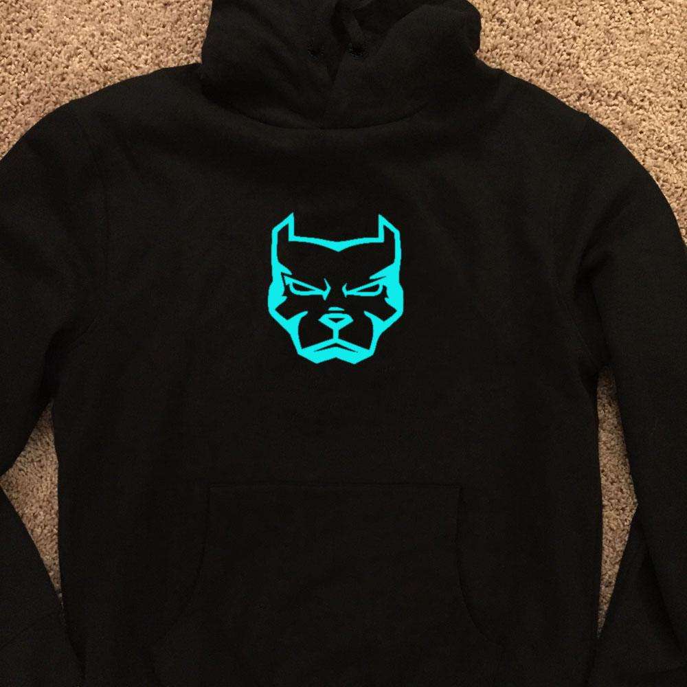 Designs by MyUtopia Shout Out:Pitbull Face Pullover Hoodie