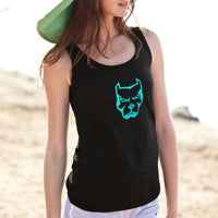 Load image into Gallery viewer, Designs by MyUtopia Shout Out:Pitbull Face Unisex Tank Top
