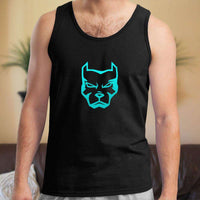 Load image into Gallery viewer, Designs by MyUtopia Shout Out:Pitbull Face Unisex Tank Top
