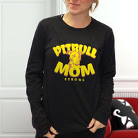 Load image into Gallery viewer, Designs by MyUtopia Shout Out:Pitbull Mom Adult Long Sleeve Tee
