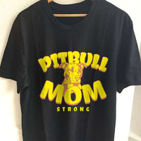 Load image into Gallery viewer, Designs by MyUtopia Shout Out:Pitbull Mom Adult Unisex T-Shirt
