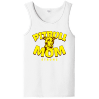 Load image into Gallery viewer, Designs by MyUtopia Shout Out:Pitbull Mom Ladies Tank Top,White / S,Tank Tops
