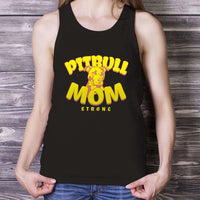 Load image into Gallery viewer, Designs by MyUtopia Shout Out:Pitbull Mom Ladies Tank Top
