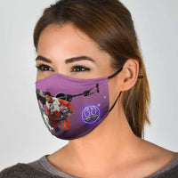 Load image into Gallery viewer, Designs by MyUtopia Shout Out:Poe and Crystal Fox Fabric Face Mask with Filter Pocket
