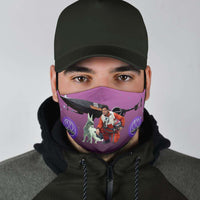 Load image into Gallery viewer, Designs by MyUtopia Shout Out:Poe and Crystal Fox Fabric Face Mask with Filter Pocket
