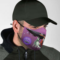 Load image into Gallery viewer, Designs by MyUtopia Shout Out:Poe and Crystal Fox Fabric Face Mask with Filter Pocket
