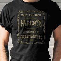 Load image into Gallery viewer, Designs by MyUtopia Shout Out:Promoted To Grandparents Adult Unisex Cotton Short Sleeve T-Shirt
