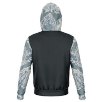 Load image into Gallery viewer, Designs by MyUtopia Shout Out:Proud Air Force Dad, I Raised My Hero Premium Pullover Fashion Hoodie Gray
