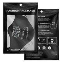 Load image into Gallery viewer, Designs by MyUtopia Shout Out:Proud Air Force Mom, I Raised My Hero Fabric Face Mask w. Adjustable Ear Loops
