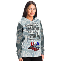 Load image into Gallery viewer, Designs by MyUtopia Shout Out:Proud Air Force Mom, I Raised My Hero USA Premium Pullover Fashion Hoodie
