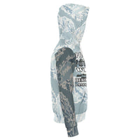 Load image into Gallery viewer, Designs by MyUtopia Shout Out:Proud Air Force Wife, I Married My Hero Premium Pullover Hoodie Gray Camo
