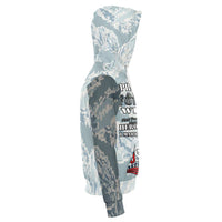 Load image into Gallery viewer, Designs by MyUtopia Shout Out:Proud Air Force Wife, I Married My Hero  U.S.A. Premium Fleece Lined Pullover Hoodie
