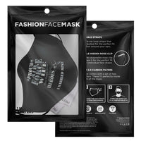 Load image into Gallery viewer, Designs by MyUtopia Shout Out:Proud Airforce Wife I Married My Hero Adult Face Mask w. Adjustable Ear Loops
