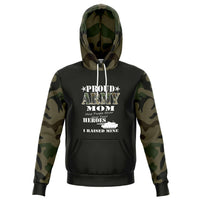 Load image into Gallery viewer, Designs by MyUtopia Shout Out:Proud Army Daughter I was Raised by my Hero 3d printed Adult Hoodie Hooded Sweatshirt
