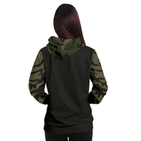Load image into Gallery viewer, Designs by MyUtopia Shout Out:Proud Army Daughter I was Raised by my Hero 3d printed Adult Hoodie Hooded Sweatshirt
