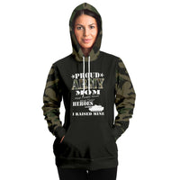 Load image into Gallery viewer, Designs by MyUtopia Shout Out:Proud Army Mom, I Raised My Hero 3d Printed Adult Hoodie Hooded Sweatshirt
