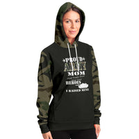 Load image into Gallery viewer, Designs by MyUtopia Shout Out:Proud Army Mom, I Raised My Hero 3d Printed Adult Hoodie Hooded Sweatshirt
