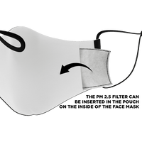 Load image into Gallery viewer, Designs by MyUtopia Shout Out:Proud Army Mom, I Raised My Hero Fitted Face Mask with Adjustable Ear Loops
