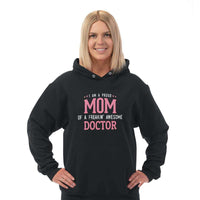 Load image into Gallery viewer, Designs by MyUtopia Shout Out:Proud Mom Personalized Adult Hoodie
