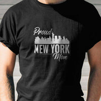 Load image into Gallery viewer, Designs by MyUtopia Shout Out:Proud New York Mom Adult Unisex T-Shirt

