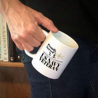 Load image into Gallery viewer, Designs by MyUtopia Shout Out:Proudly Served US Navy Veteran Ceramic Coffee Mugs - White
