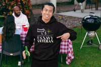 Load image into Gallery viewer, Designs by MyUtopia Shout Out:Proudly Served US Navy Veteran Core Fleece Pullover Hoodie
