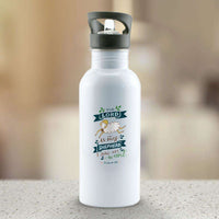 Load image into Gallery viewer, Designs by MyUtopia Shout Out:Psalm 23 The Lord is my Shepherd with a Sheep Reusable Water Bottle - Stainless Steel Wide Mouth
