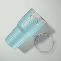 Load image into Gallery viewer, Designs by MyUtopia Shout Out:Puppy Personalized Laser Engraved 30 Oz Stainless Steel Drink Tumbler,Pastel Blue,Polar Camel Tumbler
