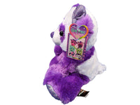 Load image into Gallery viewer, Designs by MyUtopia Shout Out:Purple Panda 7-inch Plush Stuffed Animal Toy
