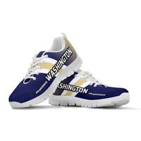 Load image into Gallery viewer, Designs by MyUtopia Shout Out:#PurpleDawgs Washington Fan Running Shoes,Kid&#39;s / 11 CHILD (EU28) / Purple,Running Shoes
