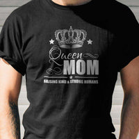Load image into Gallery viewer, Designs by MyUtopia Shout Out:Queen Mom Adult Unisex T-Shirt
