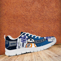 Load image into Gallery viewer, Designs by MyUtopia Shout Out:R2-D2 and BB8 As Friends Running Shoes
