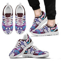 Load image into Gallery viewer, Designs by MyUtopia Shout Out:R2-D2 Running Shoes - Blue / Pink
