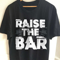 Load image into Gallery viewer, Designs by MyUtopia Shout Out:Raise The Bar Adult Unisex T-Shirt
