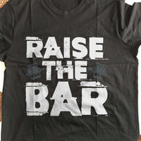 Load image into Gallery viewer, Designs by MyUtopia Shout Out:Raise The Bar Adult Unisex T-Shirt
