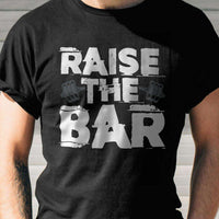Load image into Gallery viewer, Designs by MyUtopia Shout Out:Raise The Bar Adult Unisex T-Shirt
