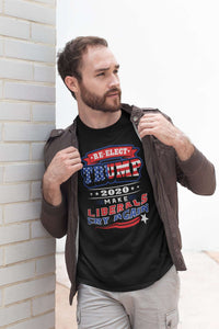 Load image into Gallery viewer, Designs by MyUtopia Shout Out:Re-elect Trump Liberals Cry Again Adult Unisex T-Shirt
