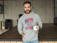 Load image into Gallery viewer, Designs by MyUtopia Shout Out:Re-Elect Trump Make Liberals Cry Core Fleece Pullover Hoodie
