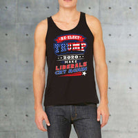 Load image into Gallery viewer, Designs by MyUtopia Shout Out:Re-Elect Trump Make Liberals Cry Cotton Unisex Tank Top
