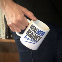 Load image into Gallery viewer, Designs by MyUtopia Shout Out:Real Men Marry Teachers White Coffee Mug
