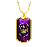 Load image into Gallery viewer, Designs by MyUtopia Shout Out:Rebel Phoenix Leopard Engravable Keepsake Dog Tag
