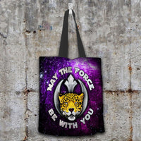 Load image into Gallery viewer, Designs by MyUtopia Shout Out:Rebel Phoenix Leopard Fabric Totebag Reusable Shopping Tote
