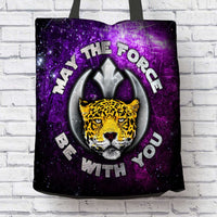 Load image into Gallery viewer, Designs by MyUtopia Shout Out:Rebel Phoenix Leopard Fabric Totebag Reusable Shopping Tote
