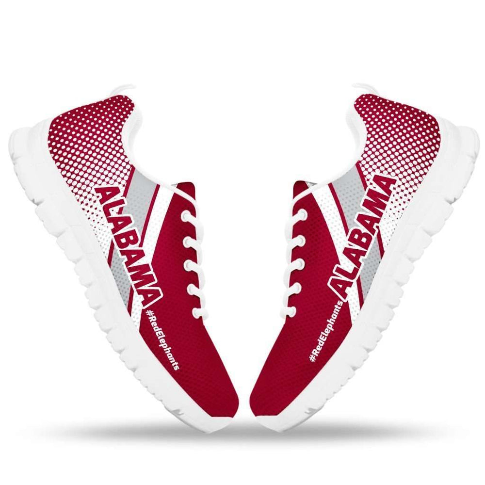 Designs by MyUtopia Shout Out:#RedElephants Alabama Fan Running Shoes